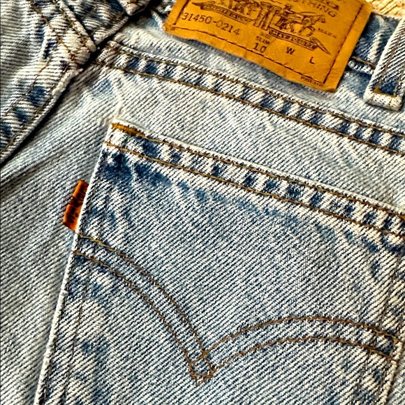 Boys Vintage Orange Tab Slim Levi’s - Picture 1 of 11